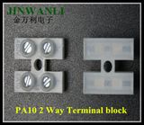PA10 2 Way Strip Terminal Connector with Zinc Plated Steel