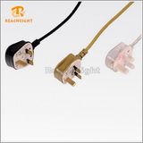 UK 3 Pin Plug Cord with Switch