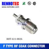 F Connector, F Female Chassis Mount