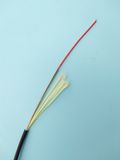 Indoor Drop Fiber Optic Cable with Steel Tube
