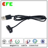 4pin Black Wearable Magentic Charger Connector