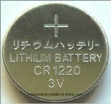 3V Lithium Primary Coin Cell Type Battery Cr1220