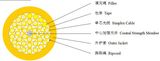 Gjbfjh-36A1/36 Core Indoor Om3 Breakout Fiber Optic Cable