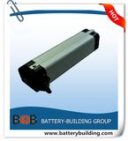24V 10ah Li-ion Battery Pack in Siver Fish Type
