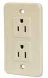 15A, 125VAC, 5-15r, Surface-Mount Duplex Receptacle