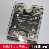 80A AC/AC Single Phase Solid State Relay SSR