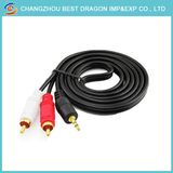 PC VGA to 3 RCA HD TV AV Male Component Converter Cable