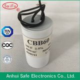 Cbb Series Cbb60 Capacitor Cylinder Type AC Motor Run Capacitor