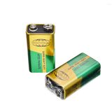 Code D1604 Equivalent 9V Zinc Carbon Battery 6f22