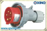 IP67 5p 16A 400V Red Electrical Plug