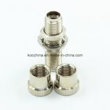SMA Simplex Metal Fiber Optic Adapter