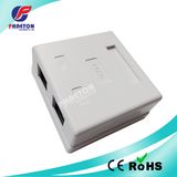 8p8c Cat5e Double Ports Surface Mount Box
