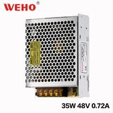 Aluminum Case Indoor Usage 35W 48V Switching Power Supply