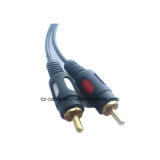 Female Mini Jack to 2 Male RCA Adapter Audio Cable, AV Cord, Multimedia