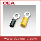 RV Insulated Ring Terminals with UL for Cable Wire Connector Round Shape Copper Terminals China Supplier