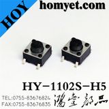 Tact Switch with SMD Type 6*6*5mm 4pin (HY-1102S-H5)