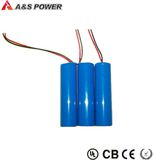 Ce/RoHS/ UL 18650 Lithium Li Ion Rechargeable Storage Battery
