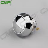 CMP Metal Chromium Push Button 12mm Anti Vandal Switches