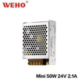 Ce RoHS Approved Ms-50W 24V AC DC Regulated Power Supply