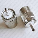 So239 UHF Male Plug Solder Pl259 Coax Connector for Rg58 Rg142 LMR195 Rg400 3D-Fb Cable