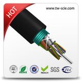 Multi Mode Duct Fiber Optic Cable FRP Strength Member 12 Core Optical Fiber Cable