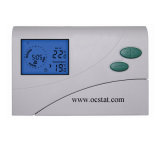 Wall-Mounted 5-2 Day Programmable Thermostat with LED Blue Backlight