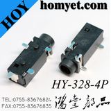3.5mm 4pin Earphone Jack Female Stereo Audio Connector