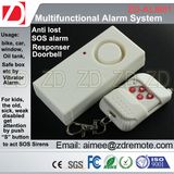 RF Remote Vibration Sensor Alarm System