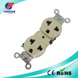 U28 15A 125V/10A 250V Multi Duplex Receptacles / American Socket