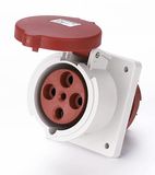 63A 3P+PE IP44 Panel mounted socket (MN6431)