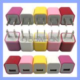 Colorful 5V 1000mA USB Wall Charger Power Adapter for iPhone 6/5/5s/5c