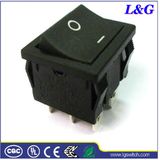 Power Tool 16A O/I 2 Position Push Micro Rocker Switch (SS24)