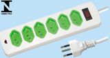 6 Ports Brazilian Power Strip with Inmetro Approval (6310KS)
