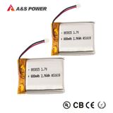 803035 Rechargeable 800mAh 3.7V Lithium Polymer Li-ion Battery