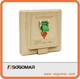 86X86mm 40A Silver RCD MCB RCCB for Refrigerator Leakage Protecting