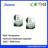 10UF 63V Standard SMD Electrolytic Capacitor Supplier