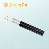 Copper Conductor Wire Dual Shielding Rg59 Coaxial Communication Cables