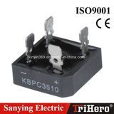 Single Phase Bridge Rectifier Module Kbpc3510 with Aluminum Base