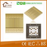 Hot New Products Four Gang Lighting Switch with Ce Certificate