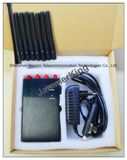4G Handheld Mobile Signal Jammer/ Portable 8 Bands for /3G/4G Cellular Phone, WiFi, GPS, Lojack Jammer System