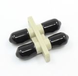St Multimode Duplex Plastic Fiber Optic Adapter
