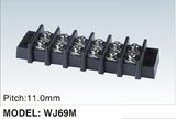 New Developing 11.0mm Pitch Double Row Barrier Terminal Block (WJ69M-11.0)
