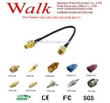 RF Cable Assembly / Jumper Cable / Interface Cable: SMA Male Straight to SMA Female Straight with Rg174 Cable