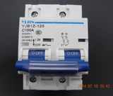 2p 100A DC440V MCB Solar Energy Photovoltaic PV DC Circuit