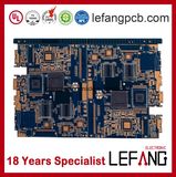 4 Layer Industry Control Computer PCB Circuit Board with Blue Ink