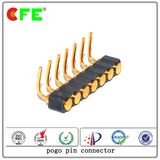 7pin Single Row Right Angle Connector Pogo Pin