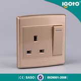 1gang 13A Switched Socket Electric Switch and Socket