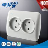 Double Electrical Socket with European Standard