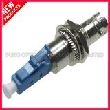 LC to ST Hybrid Female to Female Fiber Adapter