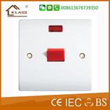 1 Gang 45A Switch with Neon Bakelite